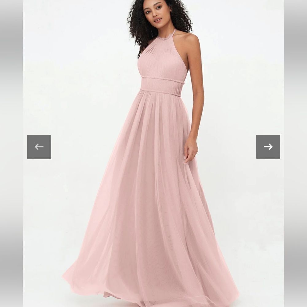Illusion Halter Tulle Maxi Boho Dresses. Nwot — image 5 of 5